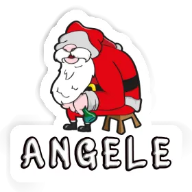 Sticker Santa Angele Image