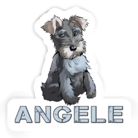 Sticker Schnauzer Angele Image