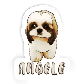 Sticker Angele Shih Tzu Image