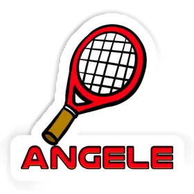 Sticker Angele Racket Image