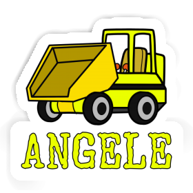 Front Tipper Sticker Angele Image