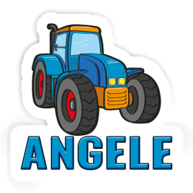 Angele Sticker Tractor Image