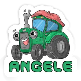 Tractor Sticker Angele Image