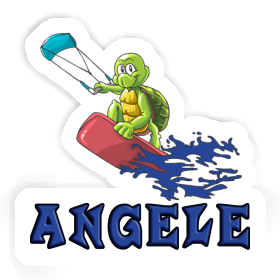 Sticker Kitesurfer Angele Image