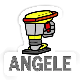 Sticker Angele Vibratory Rammer Image