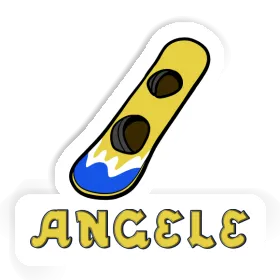 Wakeboard Sticker Angele Image