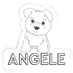 Angele Sticker Westie Image