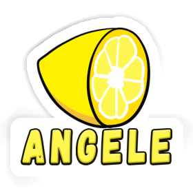 Angele Sticker Lemon Image