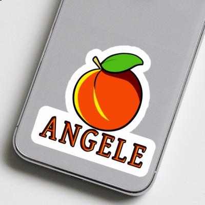 Autocollant Abricot Angele Laptop Image