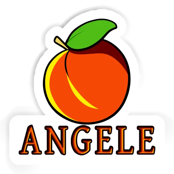 Angele Sticker Apricot Image