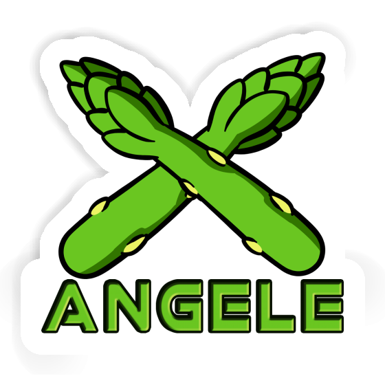 Angele Sticker Asparagus Notebook Image