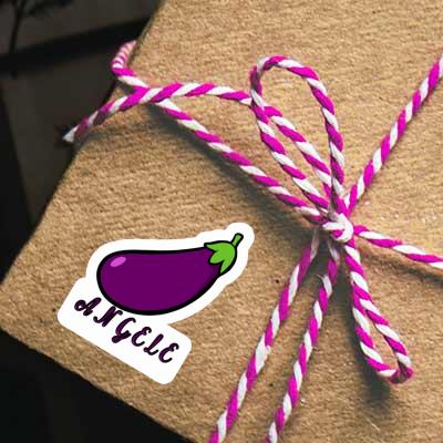 Sticker Eggplant Angele Gift package Image