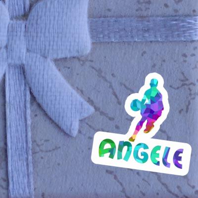 Sticker Angele Basketballspieler Image