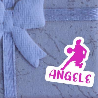 Angele Autocollant Joueuse de basket-ball Gift package Image