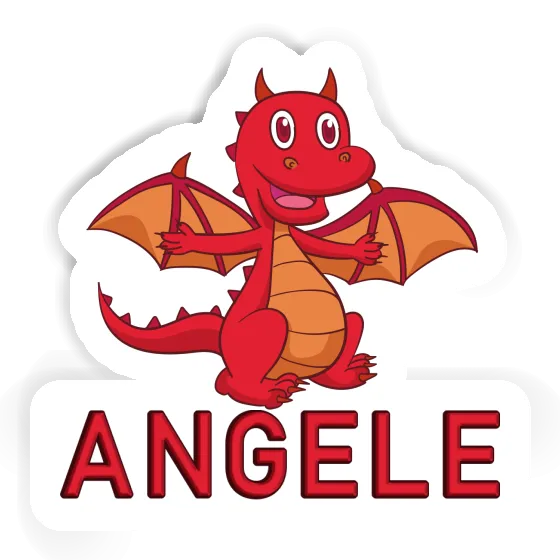 Sticker Dragon Angele Notebook Image