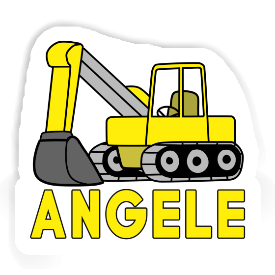 Sticker Angele Excavator Gift package Image