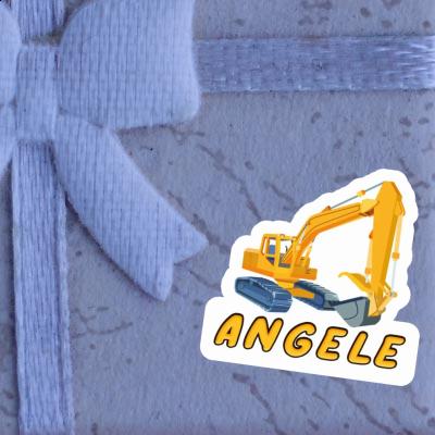 Angele Sticker Excavator Laptop Image