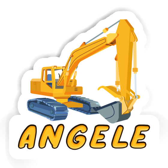 Angele Sticker Excavator Gift package Image