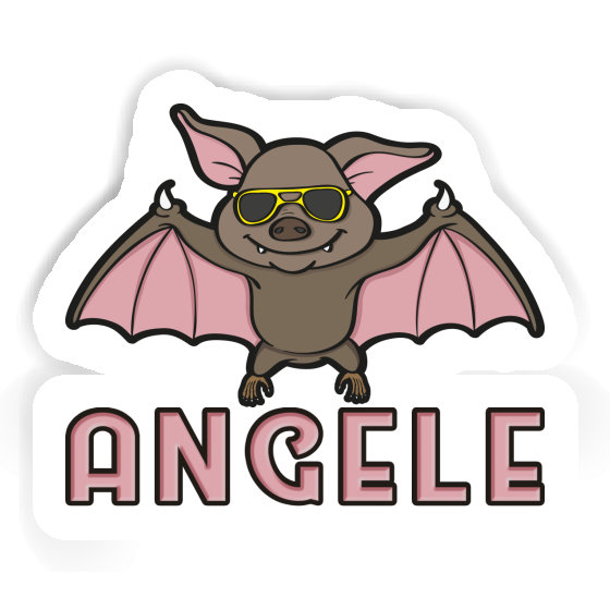 Sticker Bat Angele Laptop Image