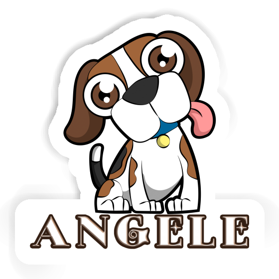 Beagle Sticker Angele Image