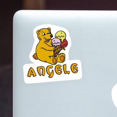 Sticker Ice Cream Bear Angele Gift package Image