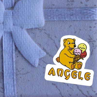 Sticker Ice Cream Bear Angele Image