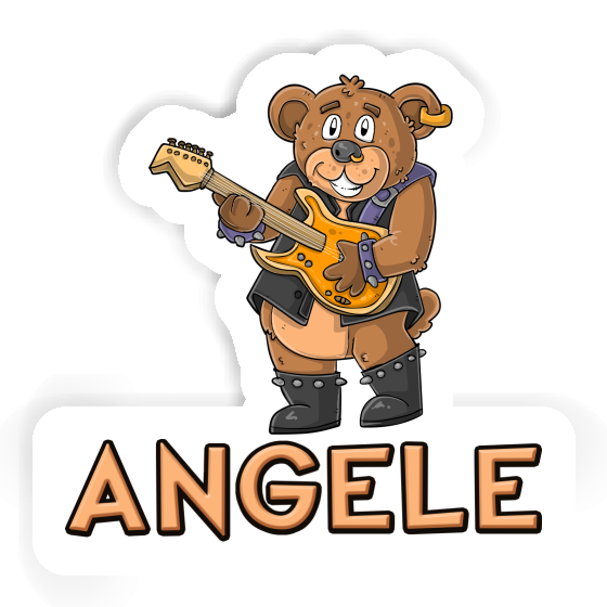 Sticker Angele Guitarist Gift package Image