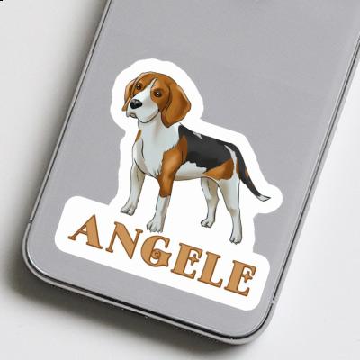 Angele Sticker Beagle Gift package Image