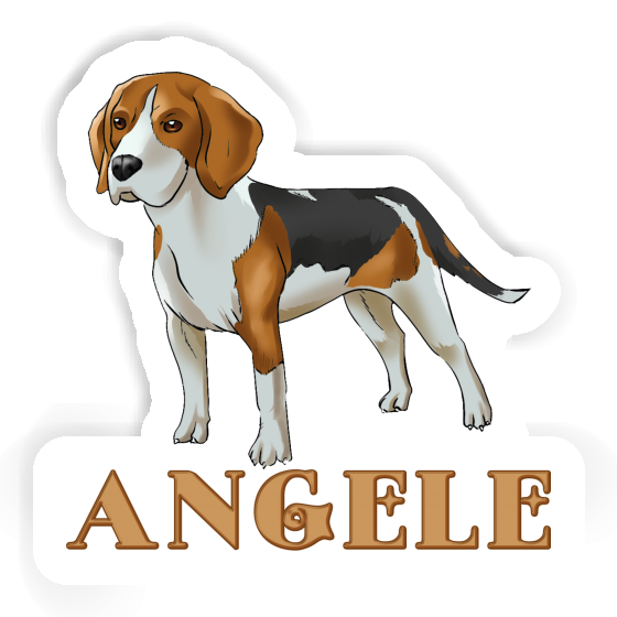 Angele Sticker Beagle Notebook Image