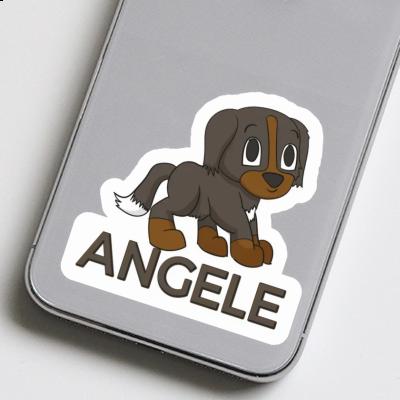 Sticker Angele Bernese Dog Image