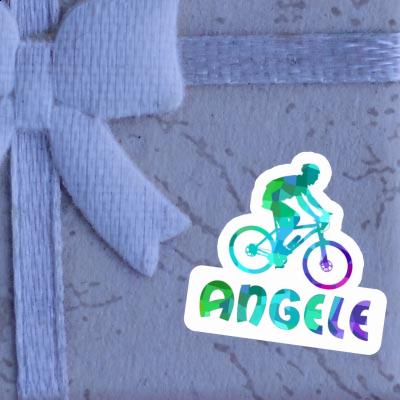 Angele Sticker Biker Laptop Image