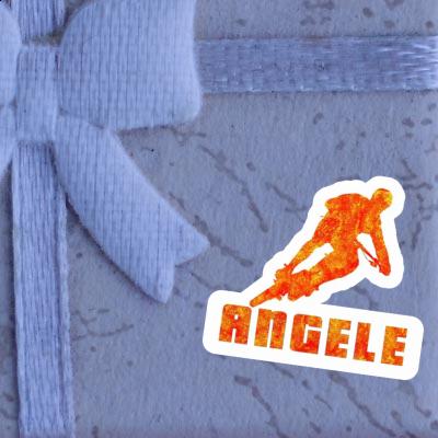 Sticker Angele Biker Image