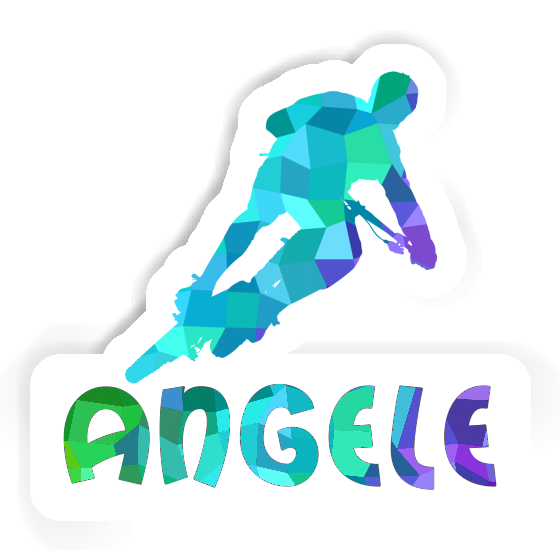 Sticker Biker Angele Image