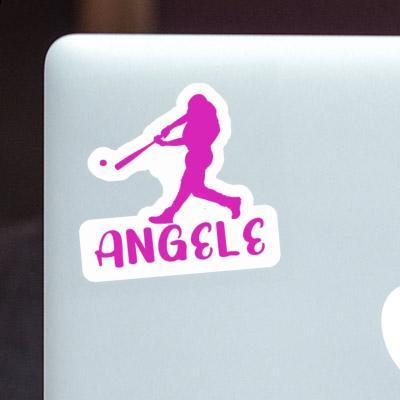 Sticker Baseball Player Angele Gift package Image