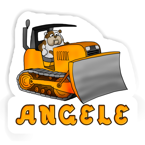 Sticker Bulldozer Angele Laptop Image