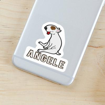 Angele Autocollant Bull Terrier Gift package Image