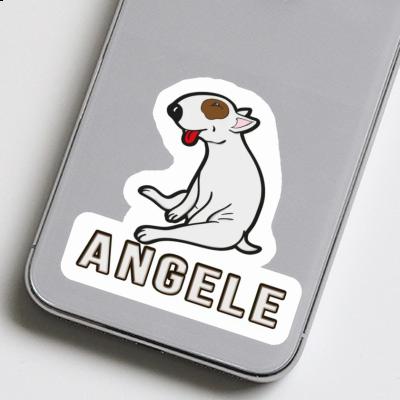 Angele Autocollant Bull Terrier Gift package Image