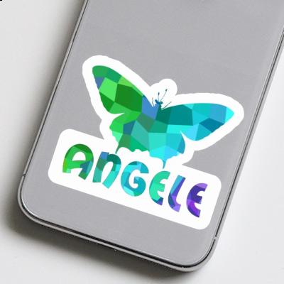 Autocollant Papillon Angele Laptop Image