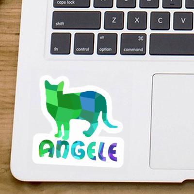 Sticker Angele Cat Notebook Image