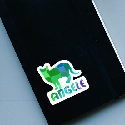 Sticker Angele Cat Image