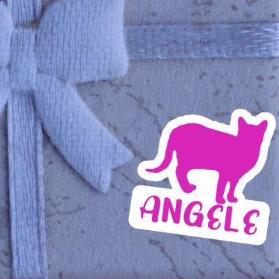 Cat Sticker Angele Image