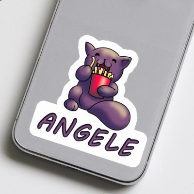 Cat Sticker Angele Image