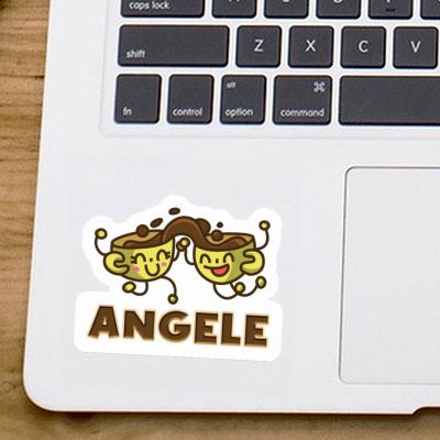 Sticker Coffee Angele Notebook Image