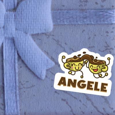 Sticker Coffee Angele Image