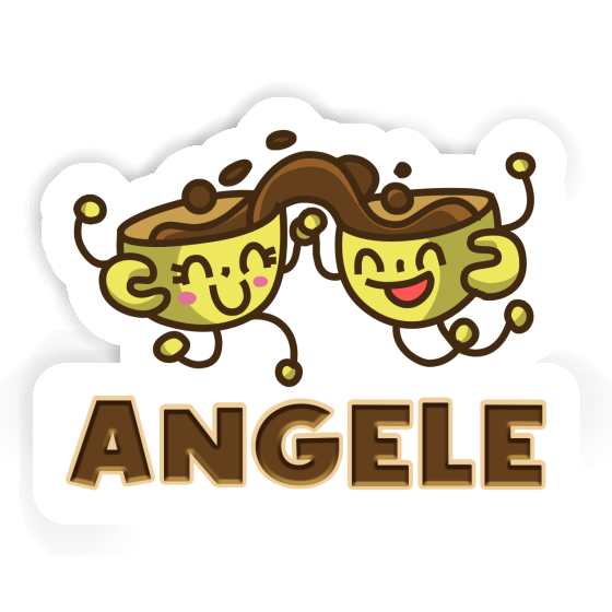 Sticker Coffee Angele Notebook Image