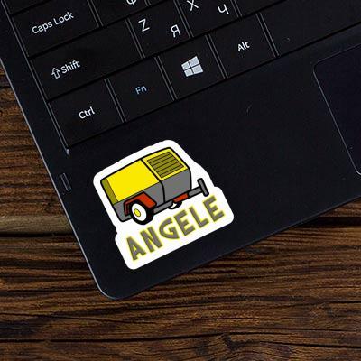 Aufkleber Angele Kompressor Laptop Image