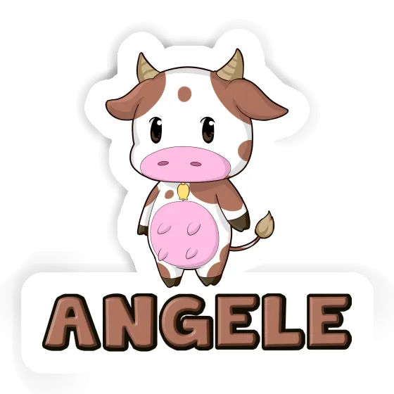 Sticker Cow Angele Notebook Image