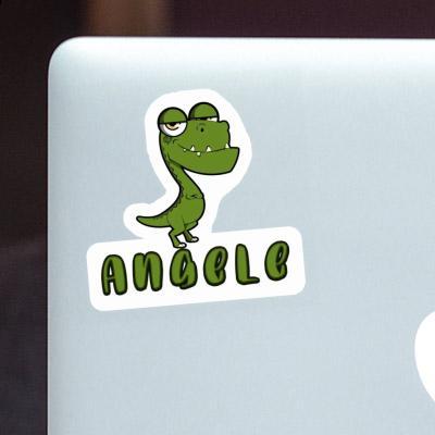 Sticker Dinosaurier Angele Image