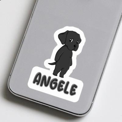 Angele Sticker Labrador Laptop Image