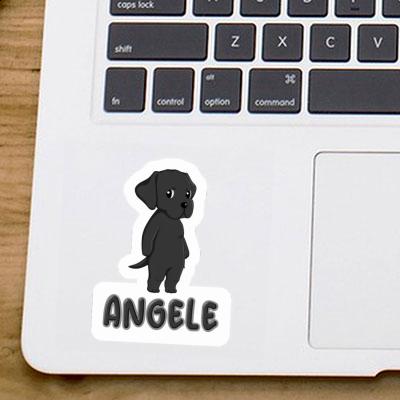 Angele Sticker Labrador Laptop Image